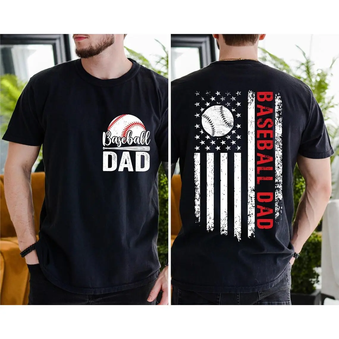 Baseball Mom Dad Shirt, Baseball T-Shirt, Family Sports Matching Tee, American Baseball T-Shirt, Sports Mama Shirt