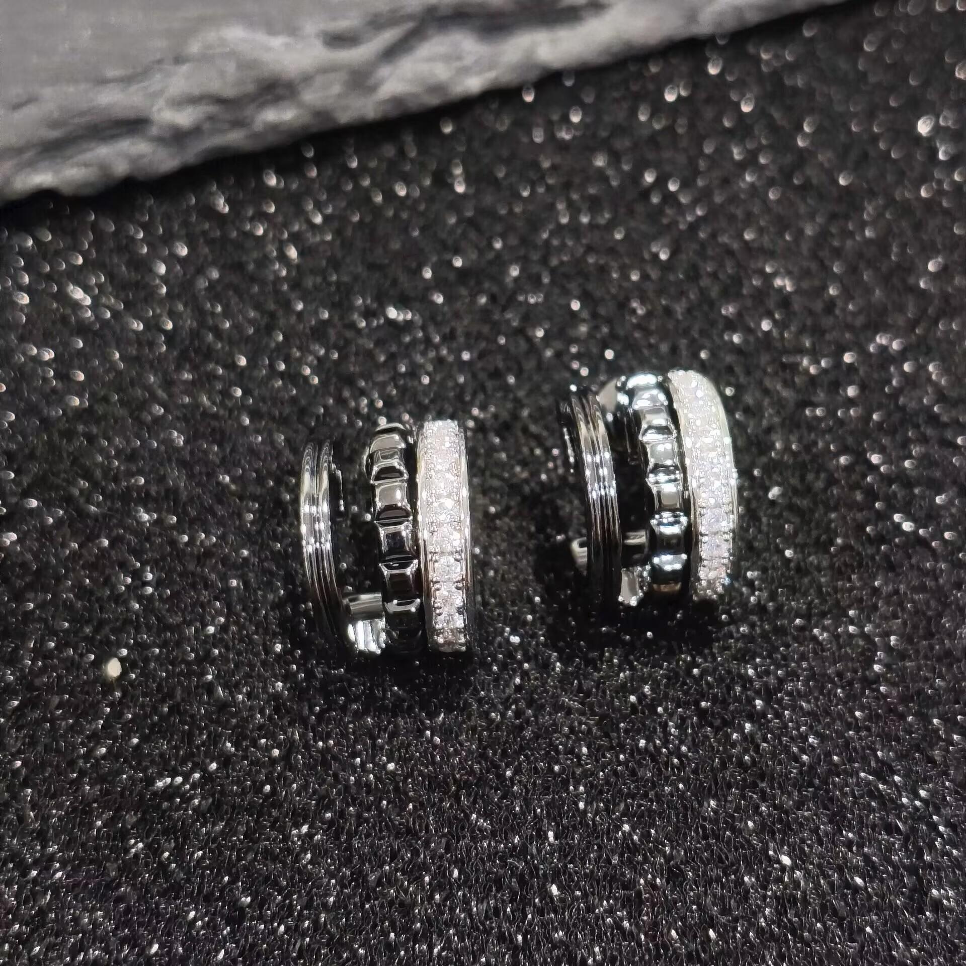 18K Gold Plated Beaded CZ Huggie Hoop Earrings Dainty Luxury