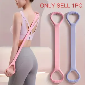 Figure 8 Resistance Band for Strength Training, Yoga & Pilates - Sculpt Back & Shoulder Toning Elastic Band for Home, Gym & Outdoor Workouts