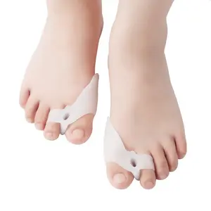 Silicone Gel Bunion Toe Corrector Orthotics Straightener Separator for Footwear - Pain Relief, 1 Pair, Ideal for Foot Care - Shoe