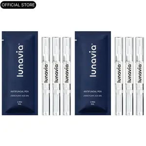 【2 Packs of 6】Lunavia Antifungal Pen, UNDECYLENIC ACID 25% - Most of Athlete‘s FootJock Itch and Ringworm