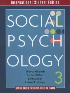 USED-Social Psychology by Thomas Gilovich (Paperback)