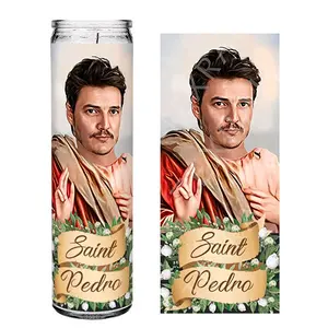 Saint Pedro Pascal Celebrity Prayer Candle Gift