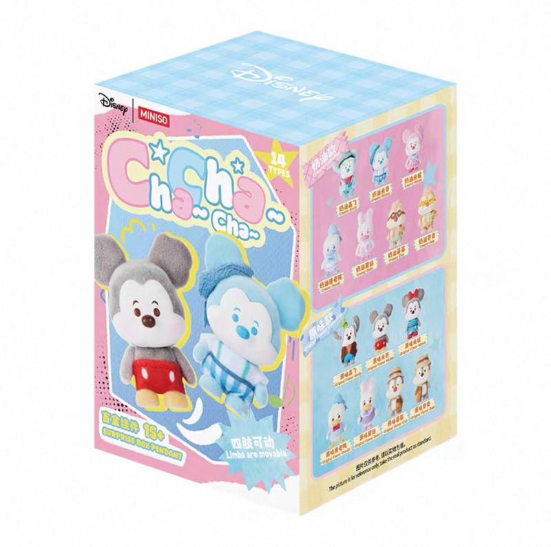 MINISO Disney Mickey Family Cha Cha Series Blind Box Charm - Soft Plush Keychain Bag Accessory For Women, Collectible Gift, Holiday & Holiday Haul MINISO Disney Mickey Family Cha Cha Series Blind Box Charm - Soft Plush Keychain Bag Accessory For Women, Collectible Gift, Holiday & Holiday Haul