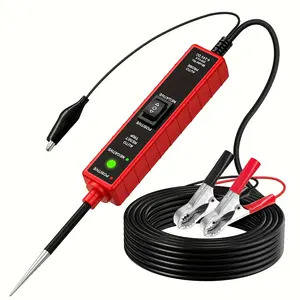 Power Circuit Probe Tester, 6-24V DC Automotive Test Light 12 Volt with 13 ft Leads Circuit Tester Breake Finder for Continuity Testing for Car SUV Truck