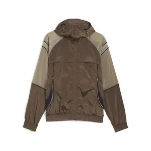 PUMA Mens Clrt Ripstop Jacket Athletic Outerwear Casual - Brown