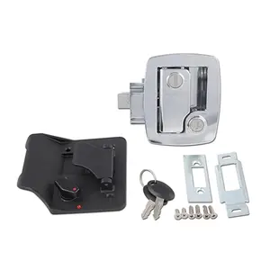 AP Products  Bauer RV Entry Door Lock, Chrome