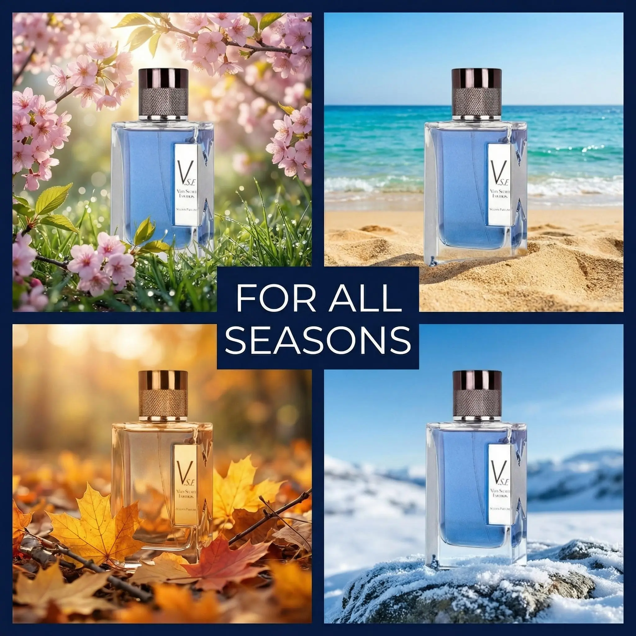 Secret Emotion Oriental Floral Cologne for Men, Long-Lasting All-Seasons Liquid Fragrance, Ideal Gift for Christmas & Valentine's Day