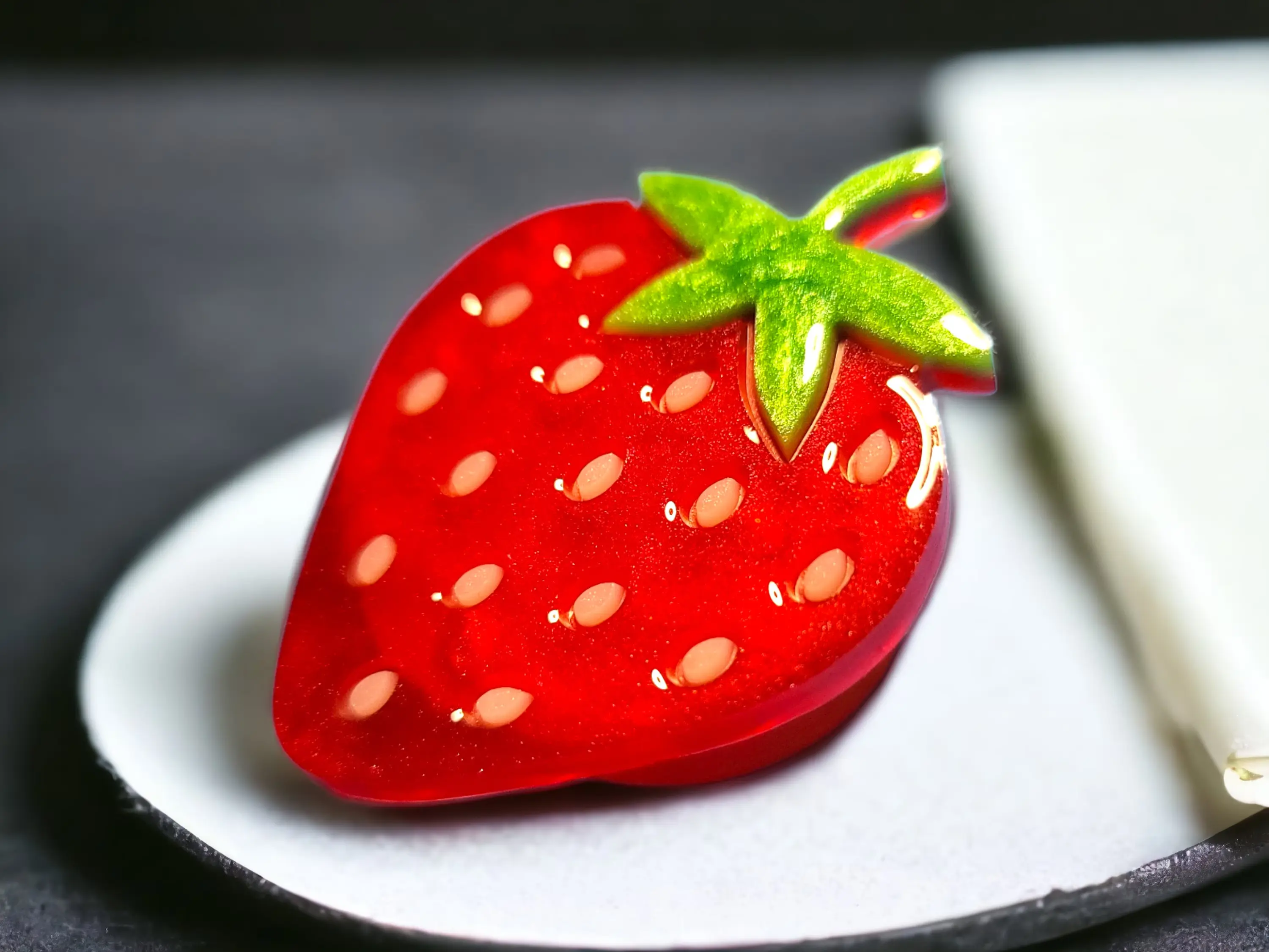 Colorful Strawberry Magnetic Phone Grip Socket Support - Compatible with MagSafe and Standard Devices