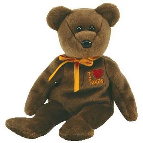 TY Beanie Baby - TEXAS the Bear (I Love Texas - Show Exclusive) (8.5 inch) (2003) MWMTs