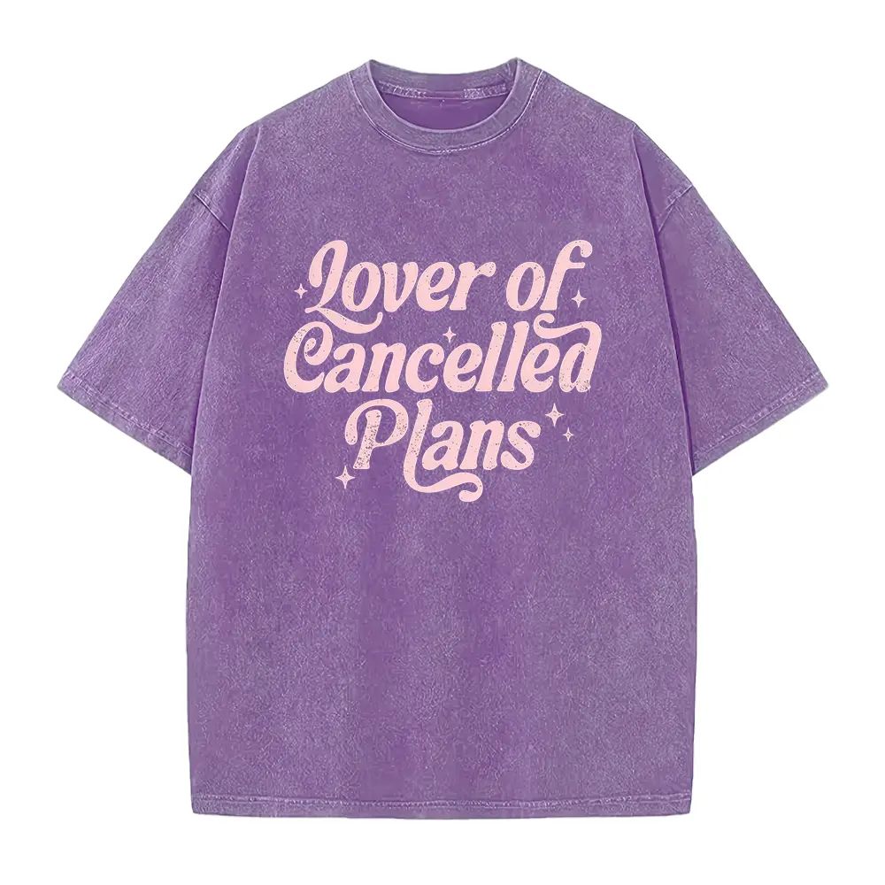 Lover of Cancelled Plans Shirt, Funny Introvert Tee, Homebody Shirt, Anti Social Shirt, Adult Humor Gift, Gift For Friends