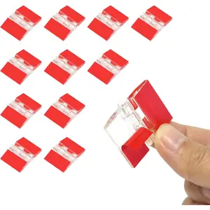 12Pcs Acrylic Hinges Self Adhesive Clear Small Hinges Plastic Transparent Continuous Piano Hinge Folding Hinge Tools for Glass, Crafts, Aquarium Lid, Cabinet, Furniture, Display Stand