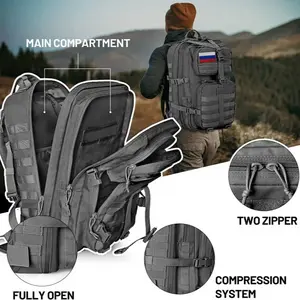50L/25L Tactical Military Backpack