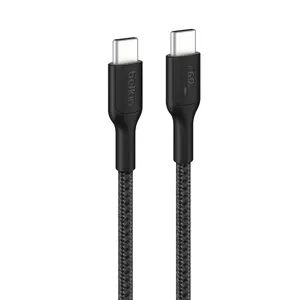 Belkin BoostCharge Braided USB-C to USB-C Cable 60W Belkin BoostCharge Braided USB-C to USB-C Cable 60W