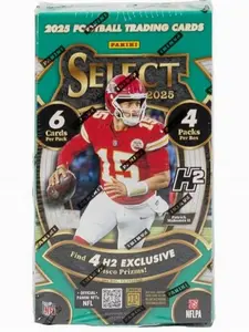 2025 Panini Select Football H2 Box NFL Trading Cards