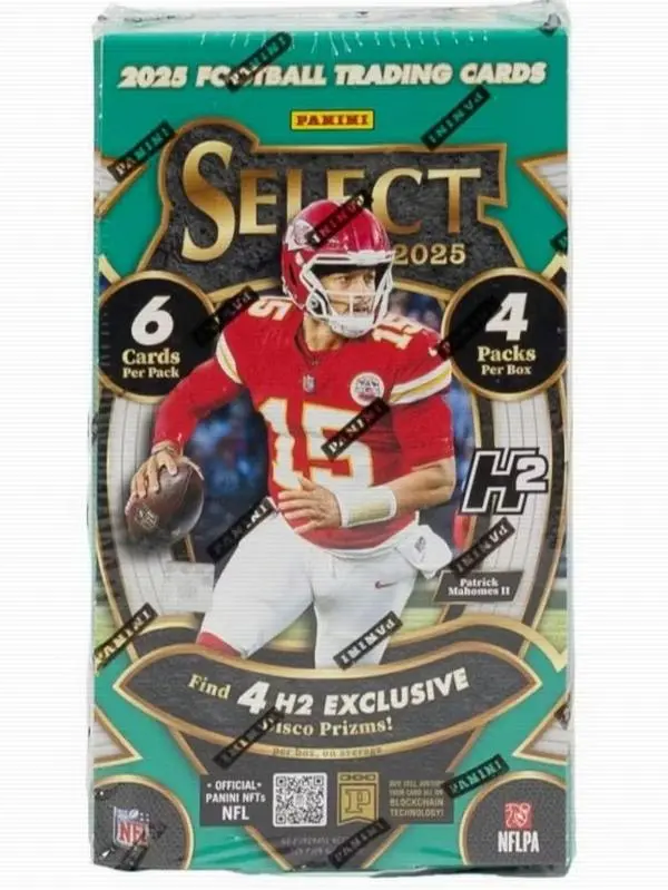 2025 Panini Select Football H2 Box NFL Trading Cards