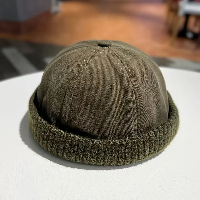 Unisex Beanie Hat - Elegant Streetwear Winter Skull Cap, Non-Stretchy Fabric, Hand Washable, for Men & Women - Fall/Winter Fashion, Carnival, Everyday & Formal Events - Urban Chic Cold Weather Accessory, Winter Hat, Carnival Accessory, Stylish Headwear, D
