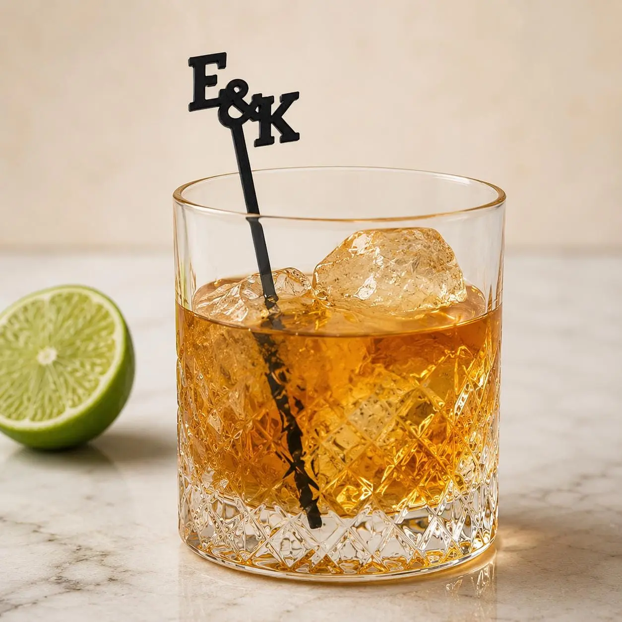 Custom Drink Stirrers 10 Pc Set | Personalized 3D Printed Cocktail Sticks 6" | Wedding, Party, Event