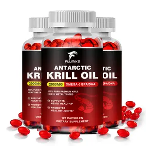 Antarctic Krill Oil Phospholipid Omega-3 EPA & DHA Phospholipids and Astaxanthin for Joint, Brain, Immune and Cardiac Support Diet