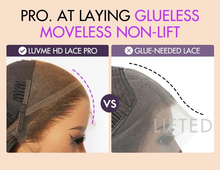 Luvme 100% Human Hair 13x6 13x4 Ear-to-ear HD Lace Front Wig – Pre-Everything Shake & Go Flexi-Fit Drawstring Hold Curls Body Wave 200%-250% Density Limited Time Offer TikTok Exclusive #luvmenewarrivals
