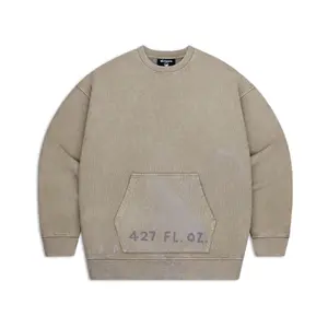 POP MART Hirono Living Wild-Postmark Sweatshirt Vintage Wash Green