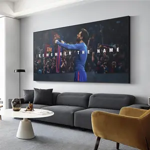 Li0nel Messi Barcelona Canvas