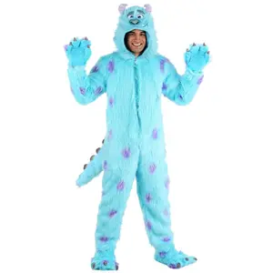 Adult Hooded Disney Monsters Inc Sulley Costume (© Disney) (© Disney/Pixar)