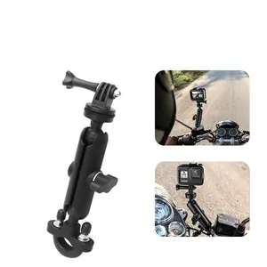 Gopro Motorcycle Camera Mount, Handlebar/mirror Style, Easy Installation, Anti-Shake, Durable, Suitable for Motorcycles, Motorcycle Accessories