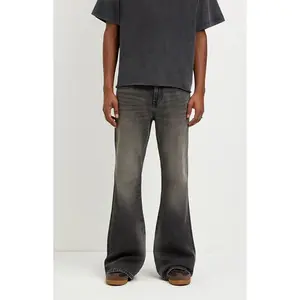Pacsun Men's Jordan Baggy Bootcut Jeans Washed Black Pacsun Men's Jordan Baggy Bootcut Jeans Washed Black