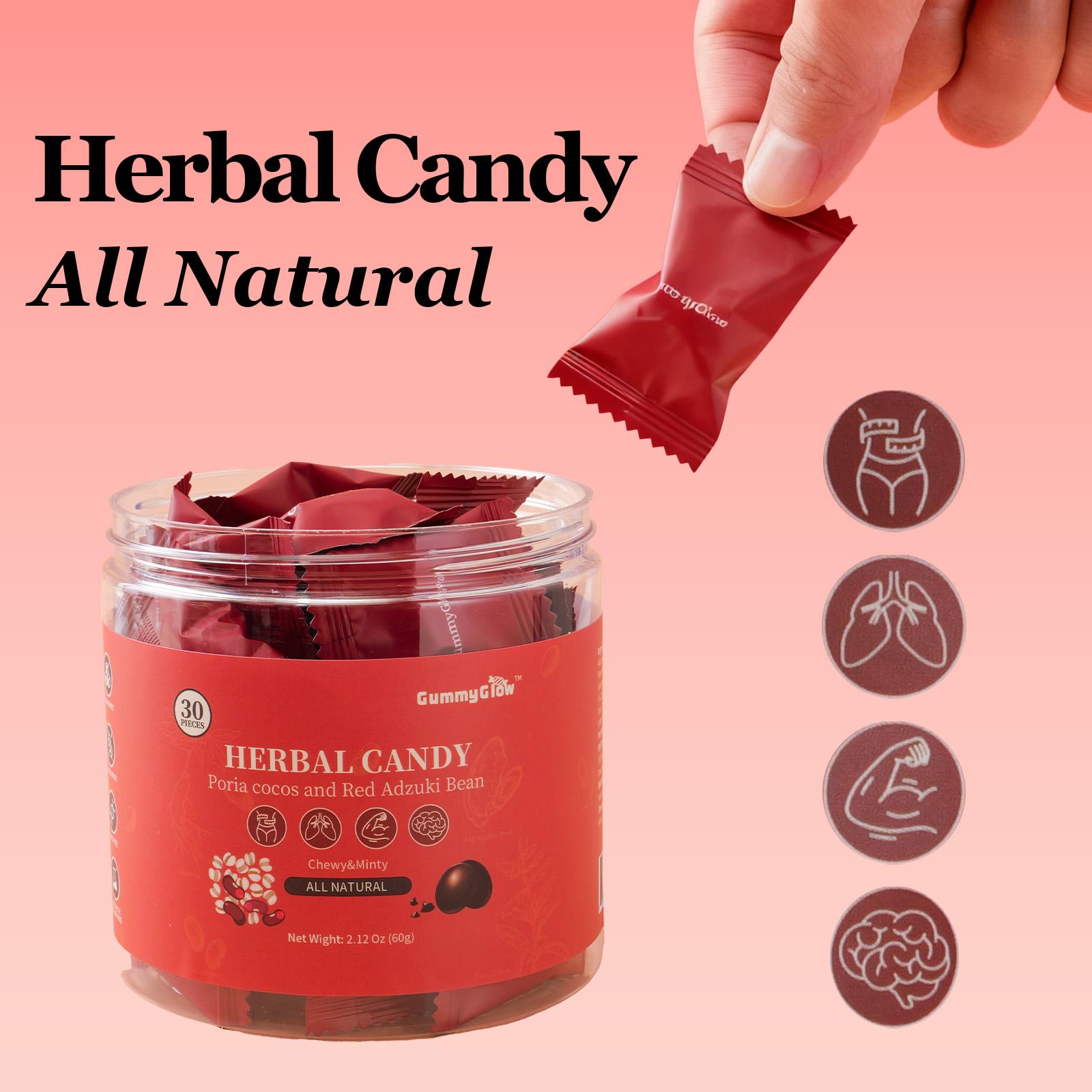 Award-winning Candy!!! Herbal Wellness Gummies Ancient Recipes Modern Glow Adzuki Bean Poria Loquat Monk Fruit 60g Bag 30 Pieces Sugar Free All Natural Plant Powered Eco Conscious Formulation Christmas gift Healthcare Award-winning Candy!!! Herbal Wellness Gummies Ancient Recipes Modern Glow Adzuki Bean Poria Loquat Monk Fruit 60g Bag 30 Pieces Sugar Free All Natural Plant Powered Eco Conscious Formulation Christmas gift Healthcare