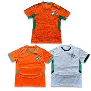 Fan version For men S-4XL 2026 Ivory Coast Football Jersey Match Football Jersey Training Football Jersey Special edition Football Jersey/ Côte d'Ivoire Orange White Home Away Soccer Jersey /Short Sleeve Breathable Quick-drying Stretchy Cheap Top