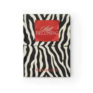 Still Becoming  Daily Journal - Zebra Print