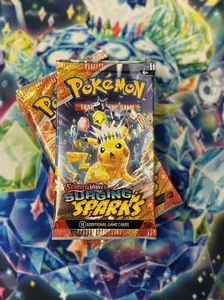 Pokemon TCG Suging Sparks - Fun Gaming Item for Pokémon Collectors with Colorful Design