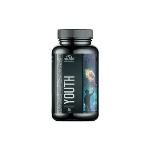 Youth+ Anti-Aging Cell Repair Capsule - High Content L-Arginina & L-Glutamina for Cellular Health & Energy Support - Natural, Vitamin Healthcare Edible