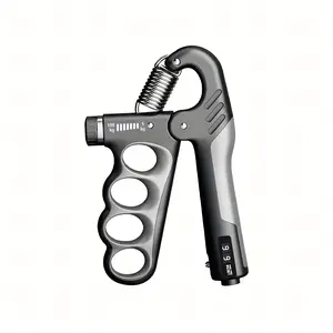 1pc Counting Hand Gripper for Enhanced Grip Strength & Rehabilitation - Portable, Five Finger Comprehensive Training Device for Home & Gym