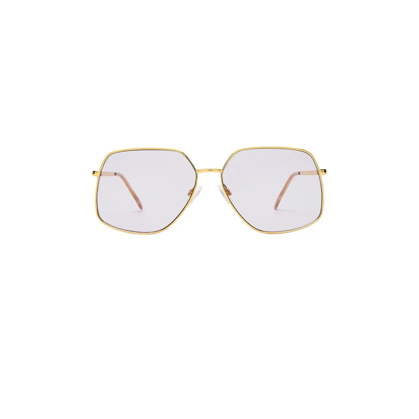 AIRE Altair Sunglasses in Gold, Sand, & Lavender Tint