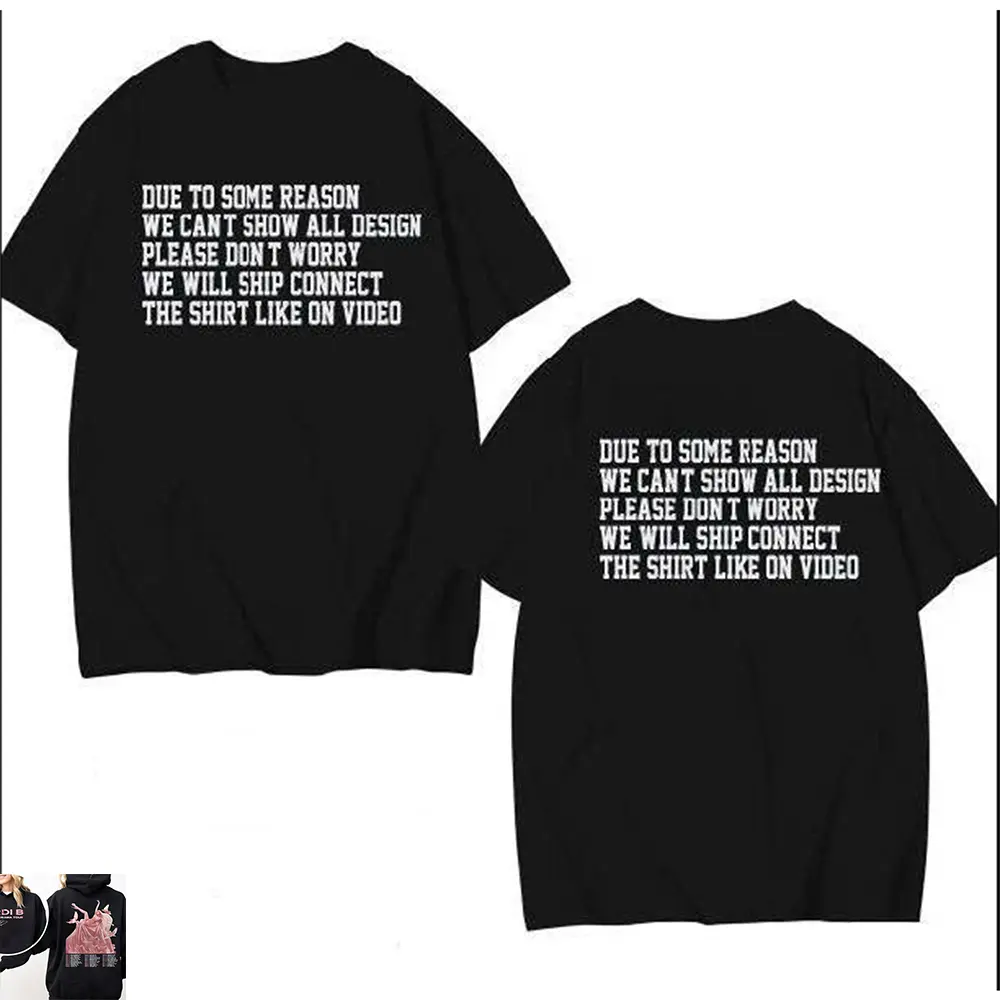 2026 Music Tour T-shirt - 100% cotton, fan gift, for men and women, all sizes, full color print, classic design, stylish and comfortable.