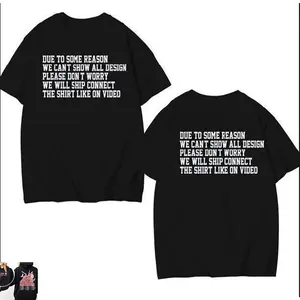 2026 Music Tour T-shirt - 100% cotton, fan gift, for men and women, all sizes, full color print, classic design, stylish and comfortable.