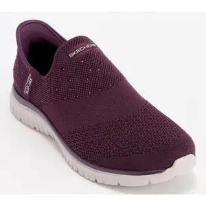 Skechers Slip-ins Virtue Vegan Rhinestone Shoes-Starlight