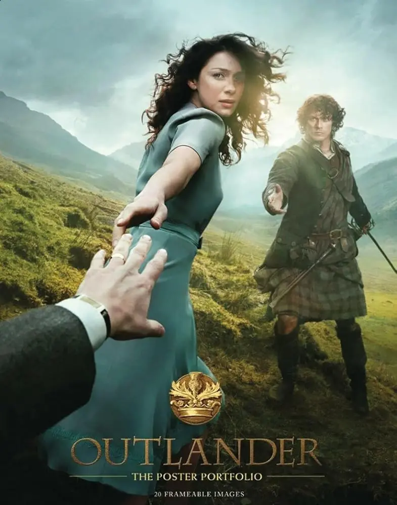 Outlander TV Series Artistic Poster Portfolio - High-Quality Character Art Print, Decoration for Fans of Outlander, Room Inspo Home Wall Decor