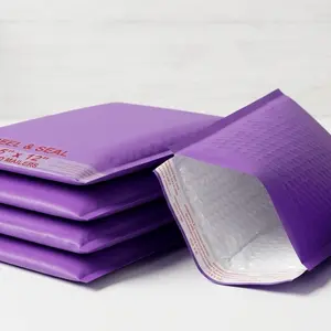 10 pcs 8.5x12 bubble mailers purple