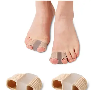 Gel Toe Spacers Bunion Corrector with 2 Loops for feet, Hammer Toe Straightener(2PC)