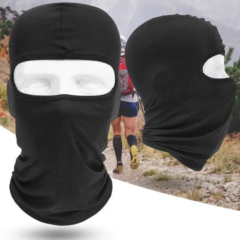 BIGWIG Unisex Polyester Outdoor Sports Ski Mask - High Stretch, UV Shield, Cooling Neck Gaiter, Wind-Dust Defense, Breathable, One Size Bandana, Sun Protection Face Covers & Mask, Gift for Runners