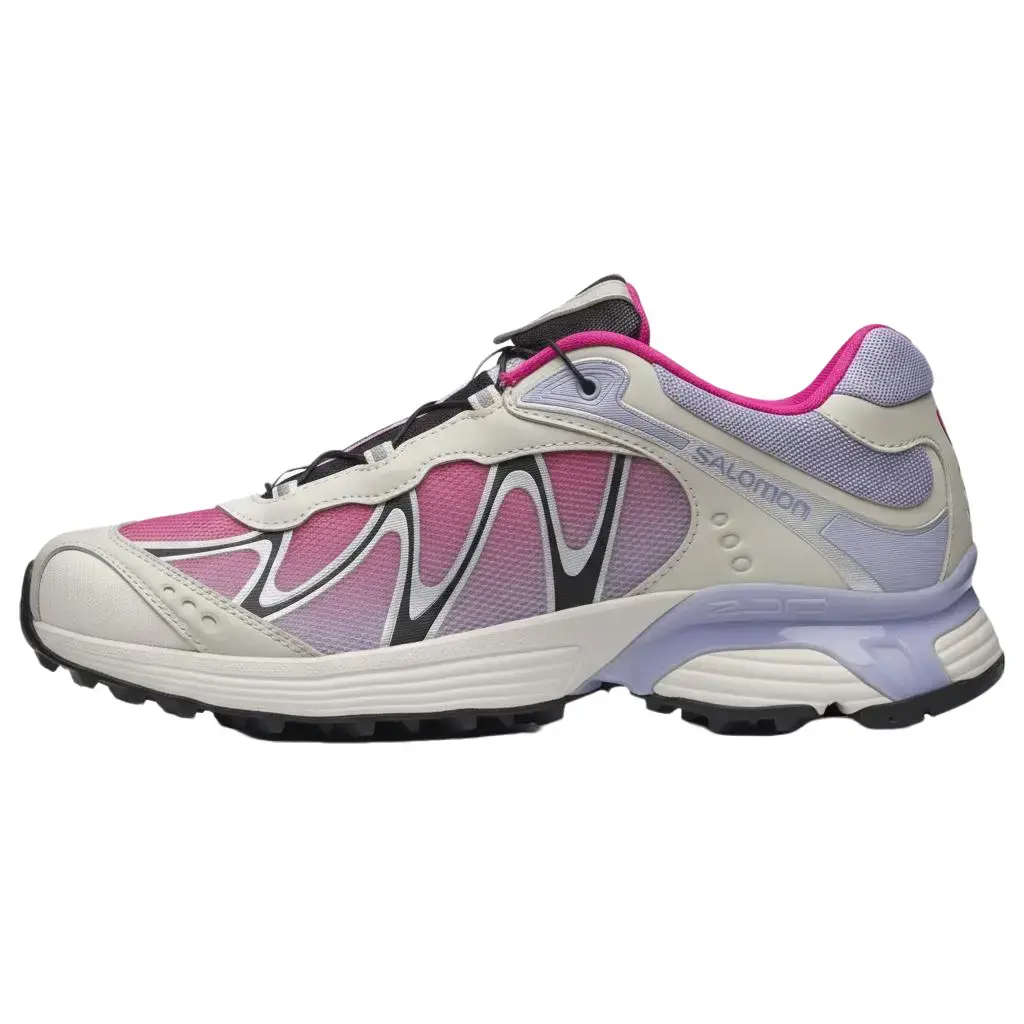 Salomon XT-Whisper in Rainy Day Cosmic Sky Pink Yarrow Men's, Featuring a Technical Trail-Inspired Design and Responsive Cushioning for Comfortable All-Terrain Wear, Trail Shoes, Outdoor Lifestyle