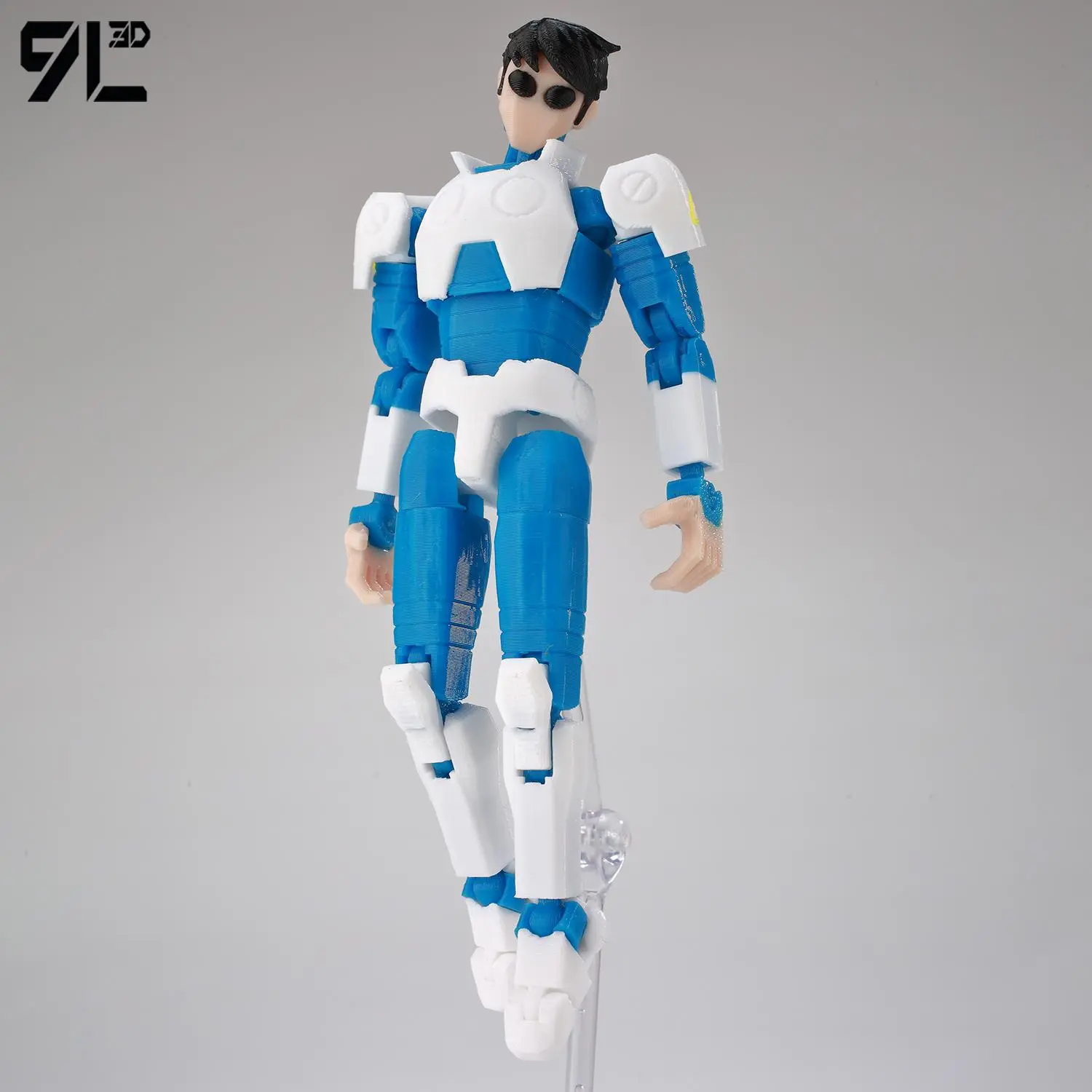 9L3D Printed Invincible Tech Jacker T13 Lucky13 Action Figure 9L3D Printed Invincible Tech Jacker T13 Lucky13 Action Figure