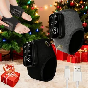 Electric Heat Ankle Brace Graphene Technology Hot Compress, Warm Relax Foot Massager, Smart Temperature Control, Fall Winter Gift for Elders, Warmth For Feet And Ankles, Foot And Ankle Care