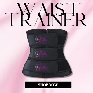 BELLE BODY 3 BAND STRAP WAIST TRAINER