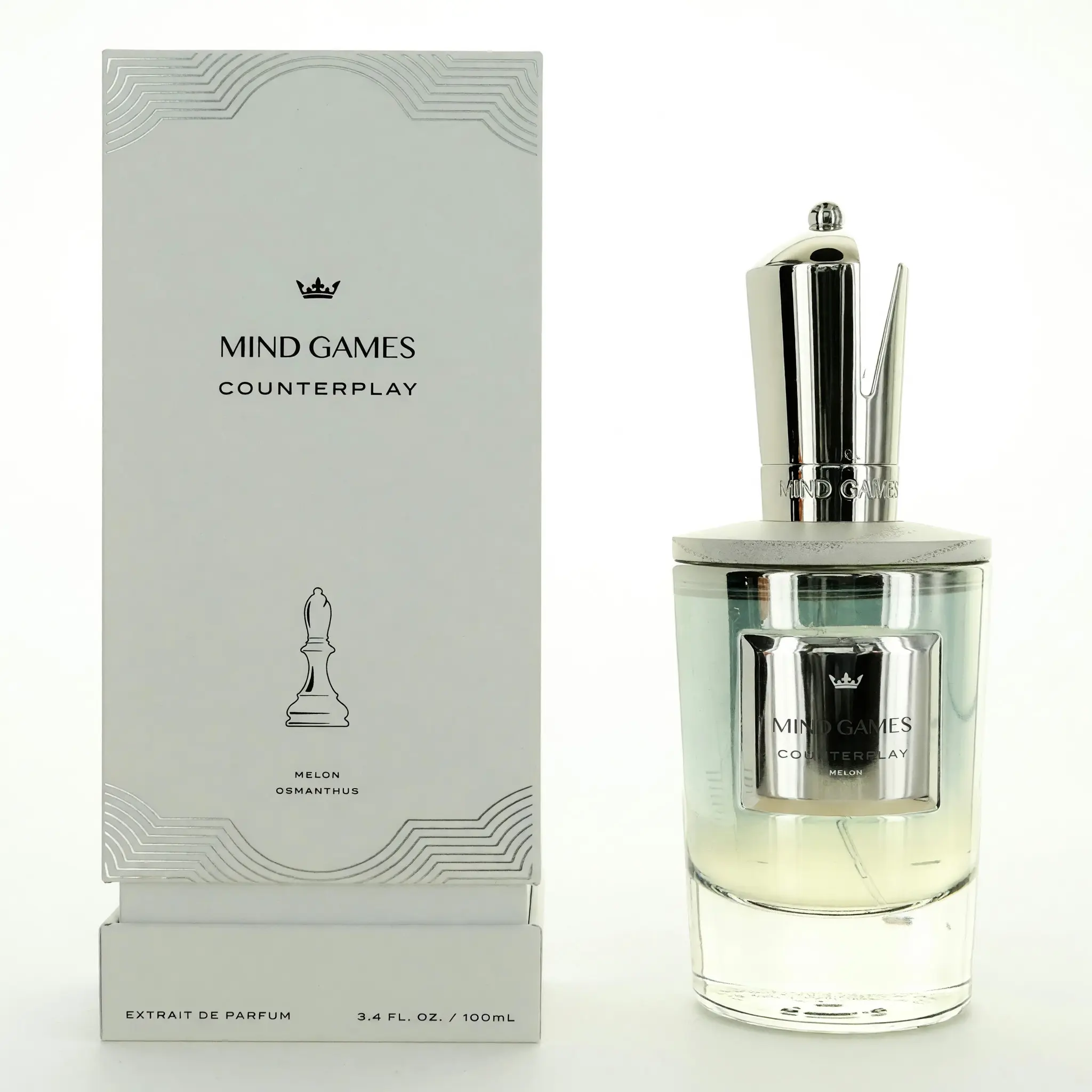 Counterplay Unisex Extrait de Parfum Spray, 3.4 oz Luxury Fragrance with Floral, Honey, and Woody Notes