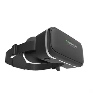 G06A New 3D Virtual Reality Gaming Glasses Headset for 4.5-7.0 Inch Smartphones VR Full-Screen Helmet with Adjustable Googles-Gg