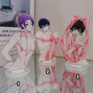 Blue Lock Acrylic Standee Figure Model Anime Peripheral Isagi Yoichi Chigiri Hyoma Bachira Meguru Desktop Display Birthday Gift for Girls